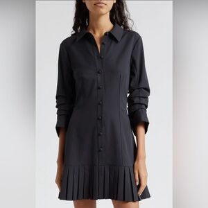 Cinq à Sept Black Lucilla Shirtdress NWOT
